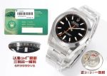 Rolex Milgauss 3131 Movement 40mm Black/Green Face 904L Steel Men Watch